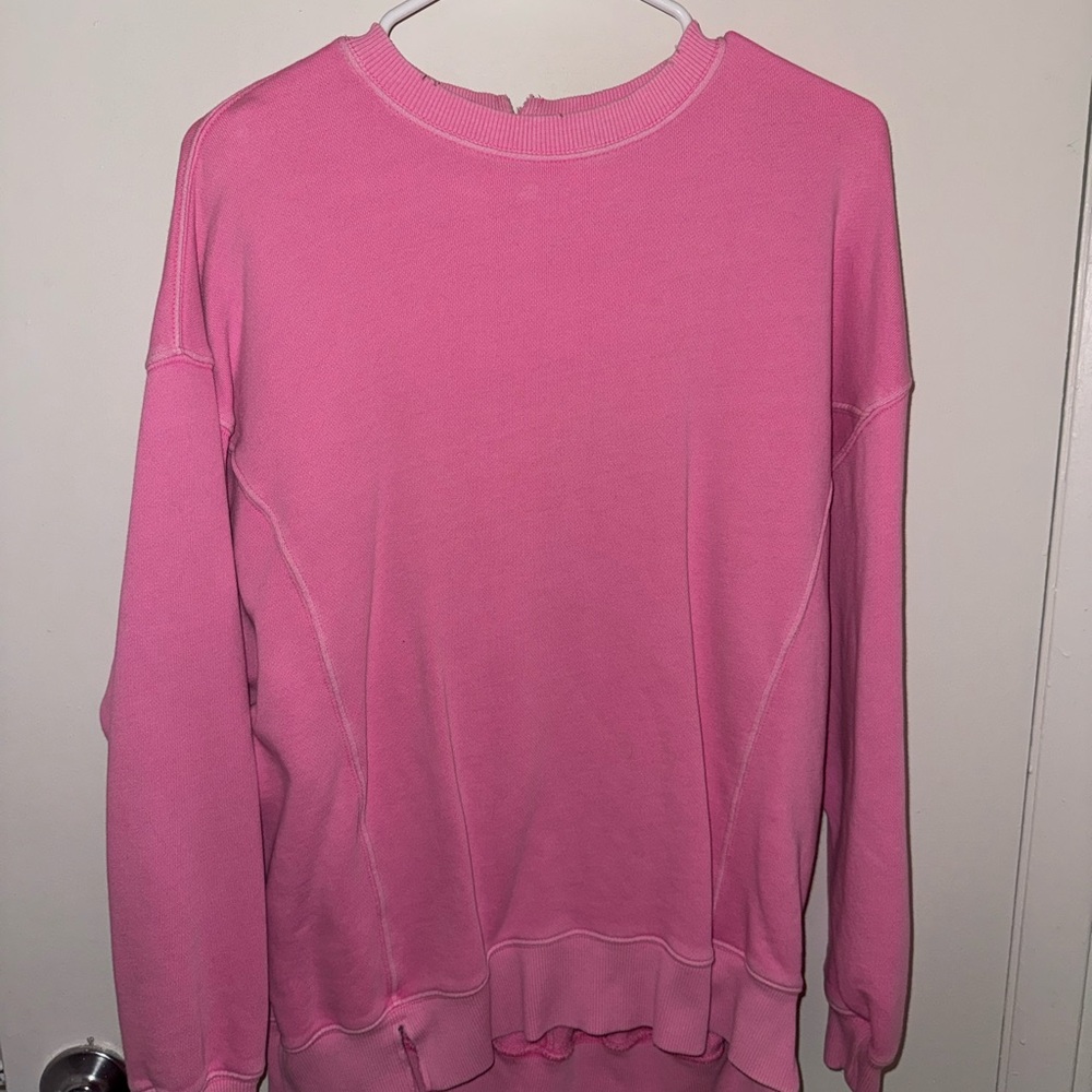 Aerie Bright Pink Women's Sweatshirt